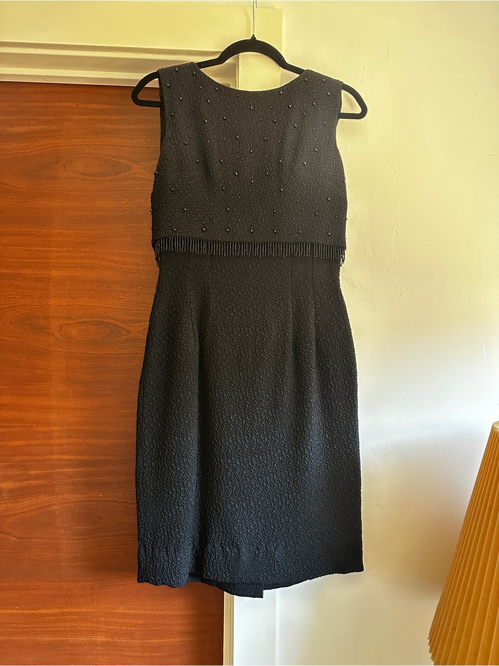 Vintage black 50s-60s cocktail dress XS v Audrey Hepburn